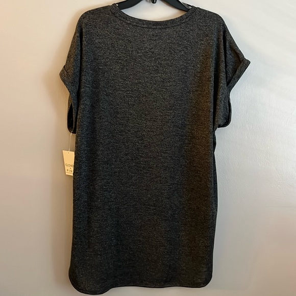 HE IS RISEN Shirt * Soft & Stretchy Top size XXL Ladies Teens LAMB CROSS ORCHID - Picture 4 of 10